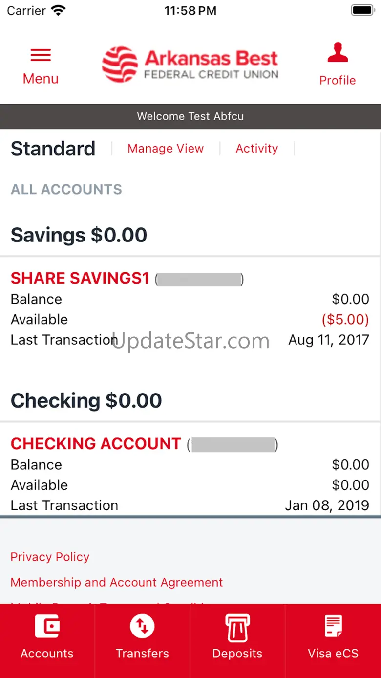Arkansas Best FCU Mobile App 43.1.5