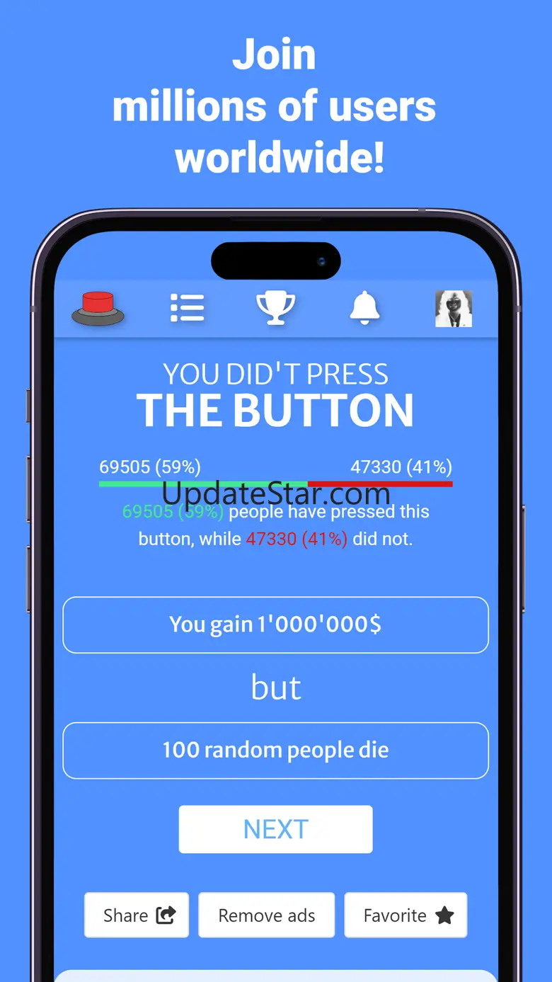 Will You Press The Button?