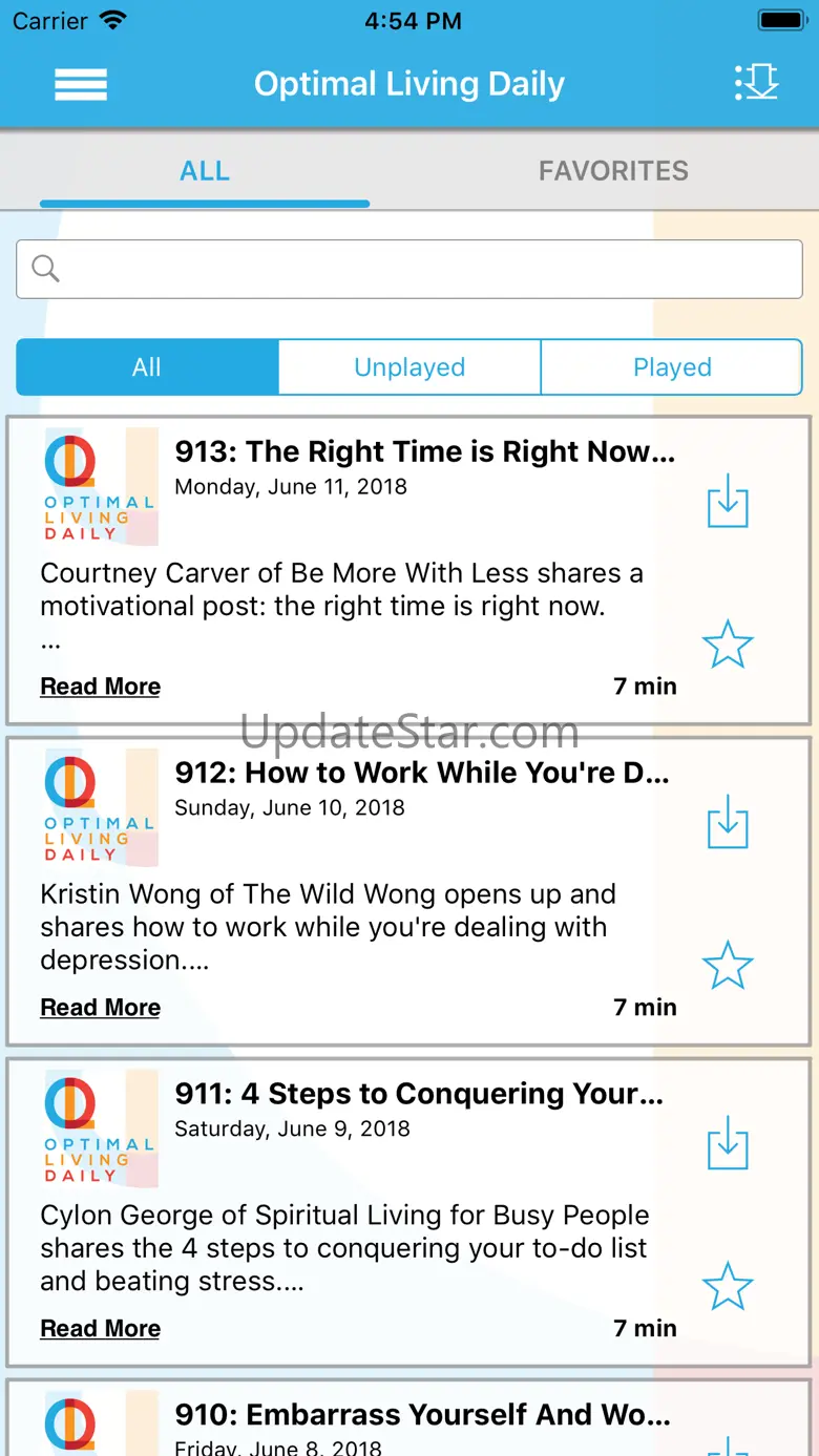 Optimal Living Daily 2.5.21