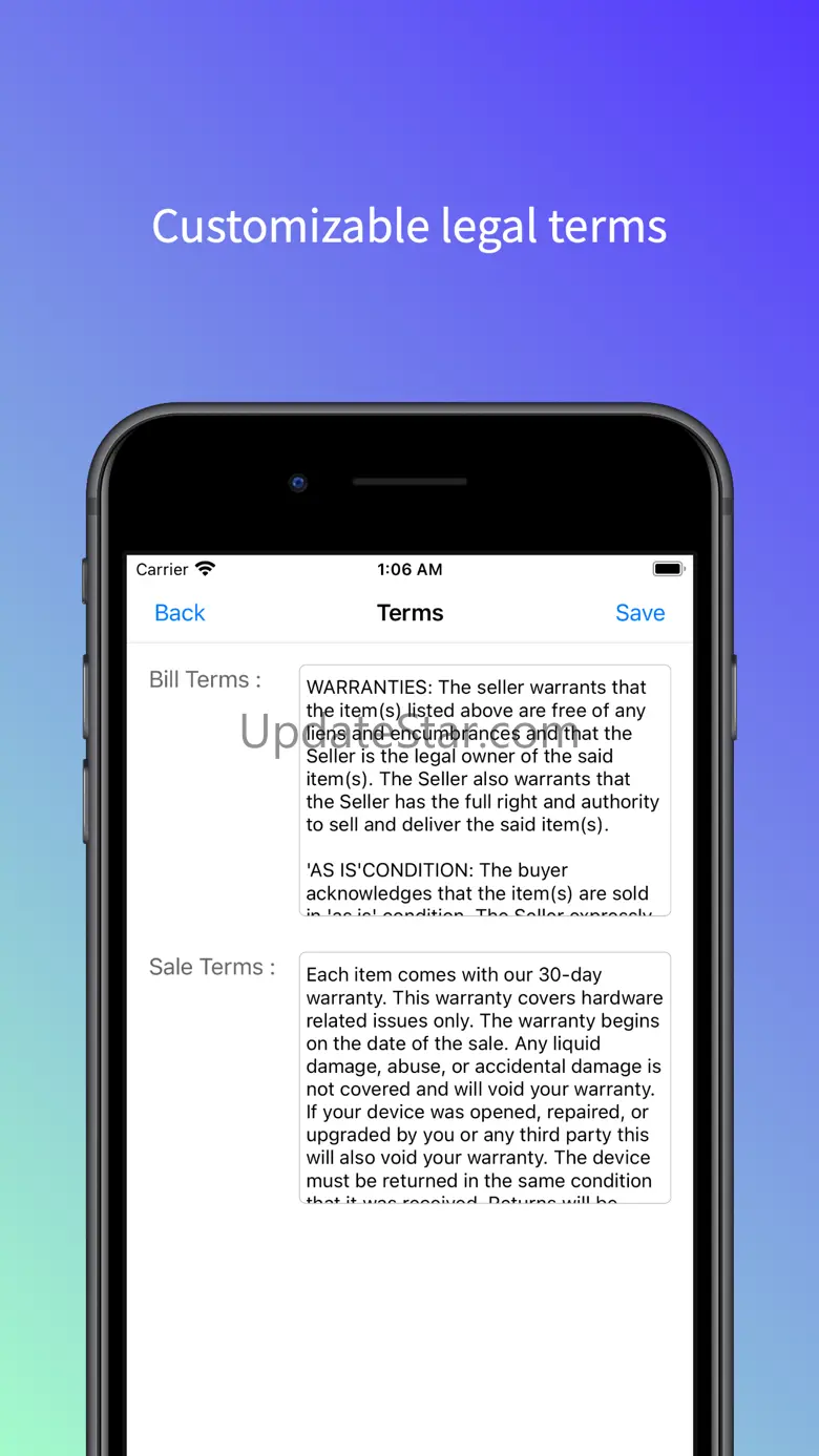 Flipr Bill Of Sale 3.1