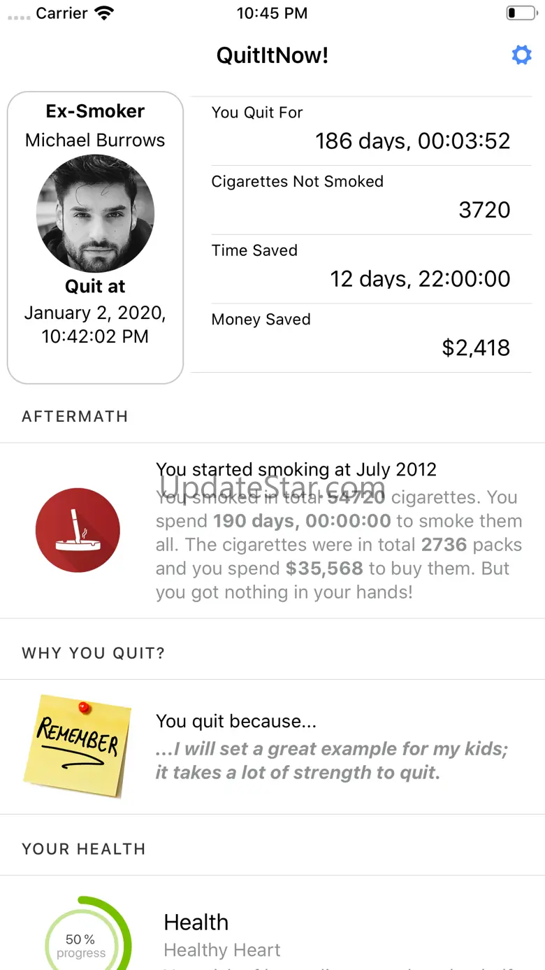QuitItNow! - Quit Smoking 1.0