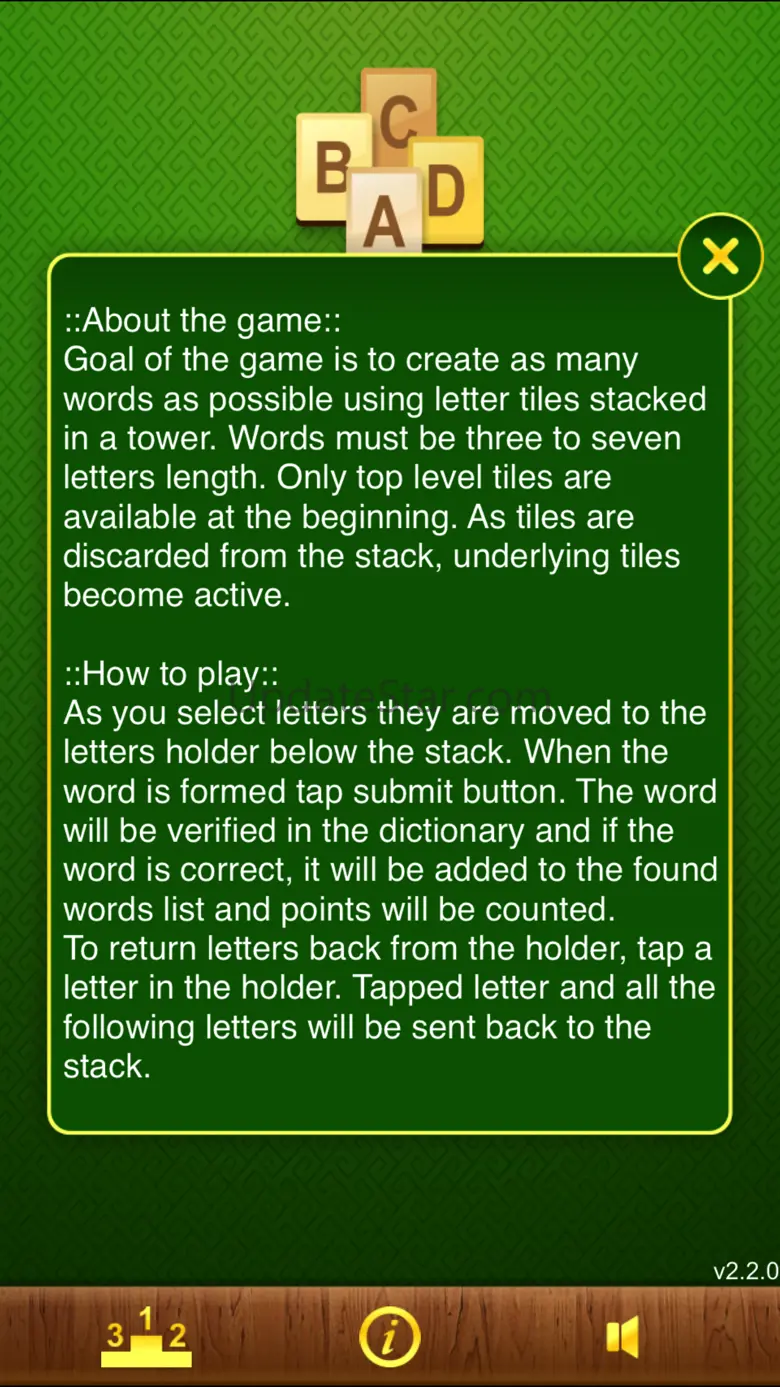 Letter Tower 2.2.0
