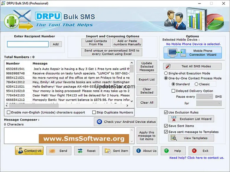 Bulk SMS Software Professional 11.2.3.4