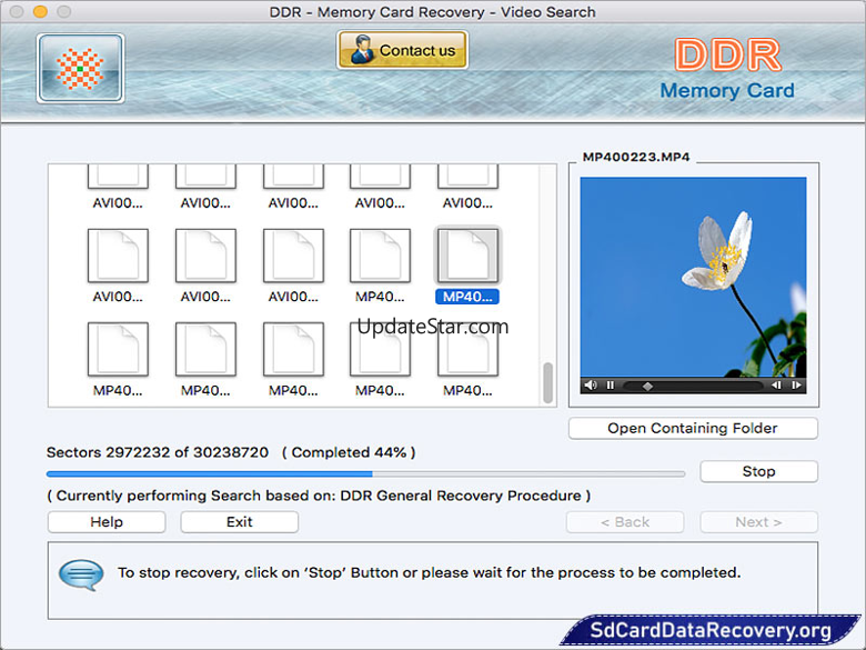 Memory Card MAC Data Recovery Software 7.9.2.3
