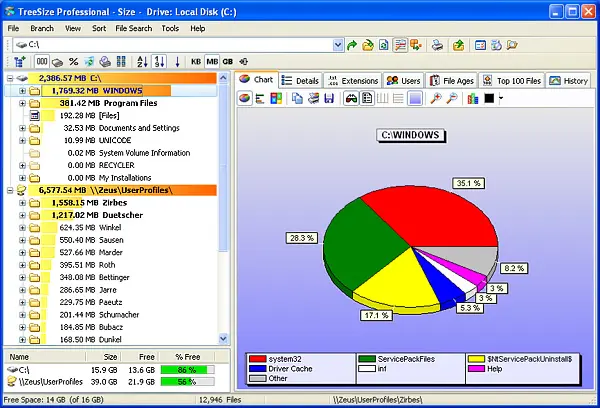 TreeSize Personal 8.2