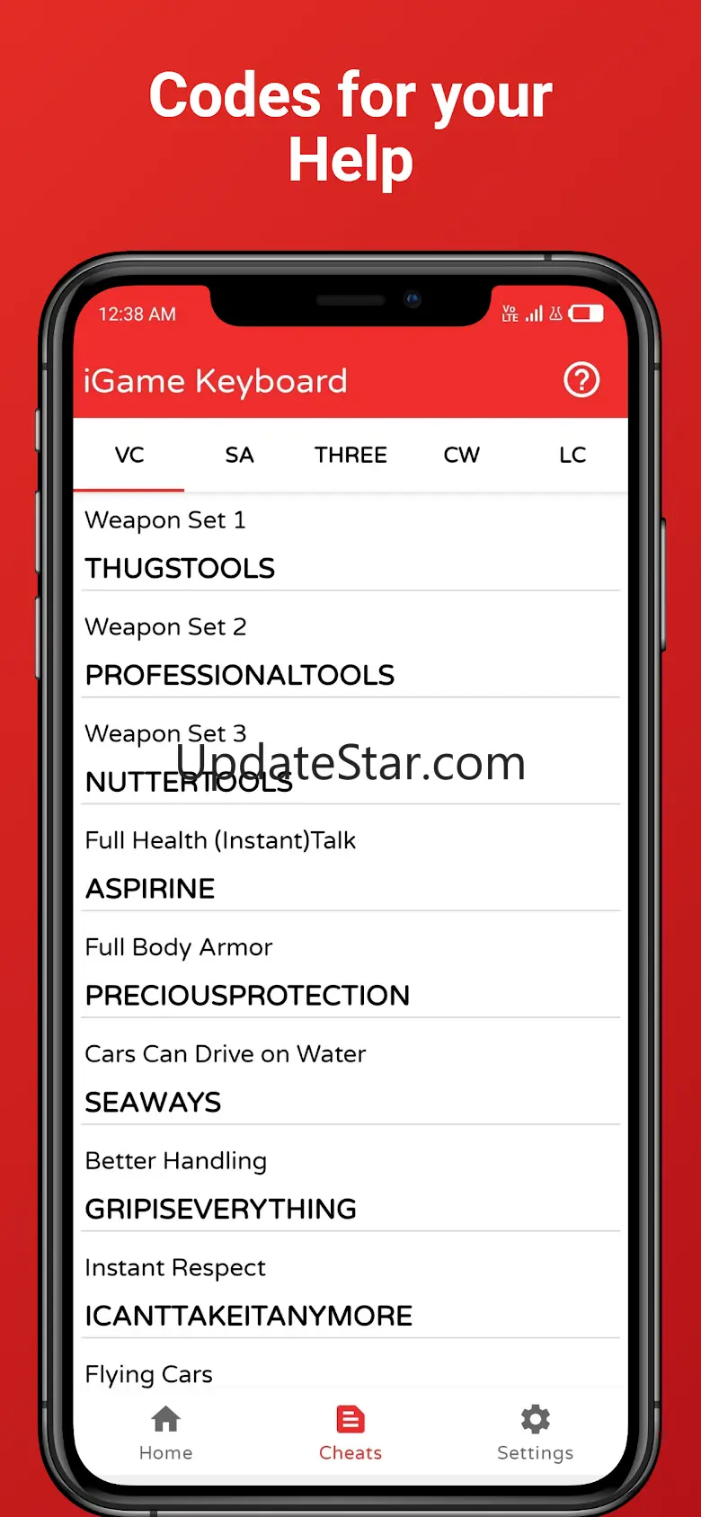 iGame:Game Keyboard for cheats 6.1