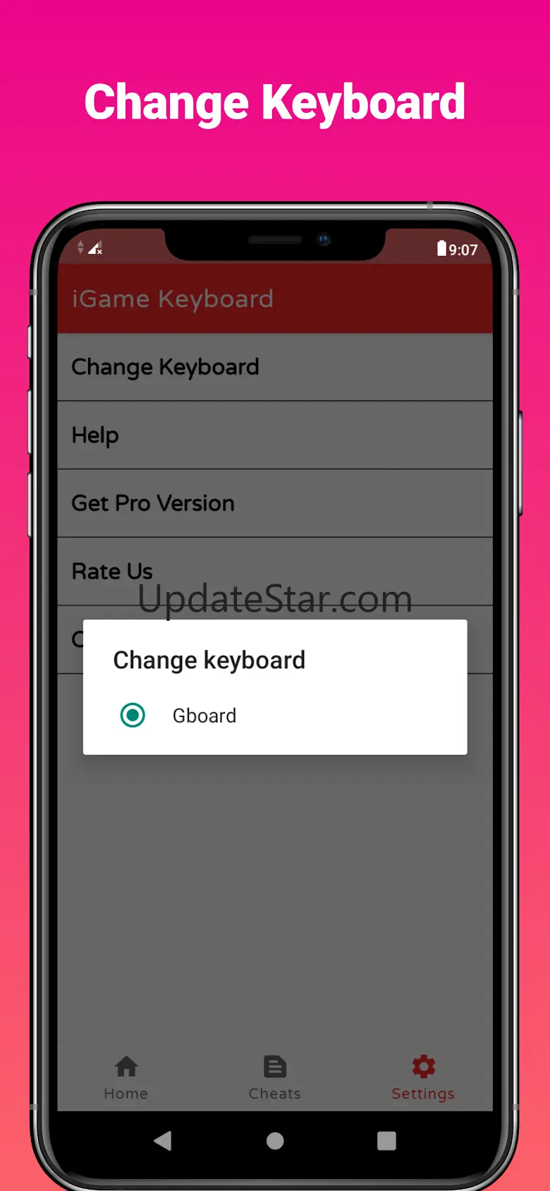 iGame:Game Keyboard for cheats 6.1