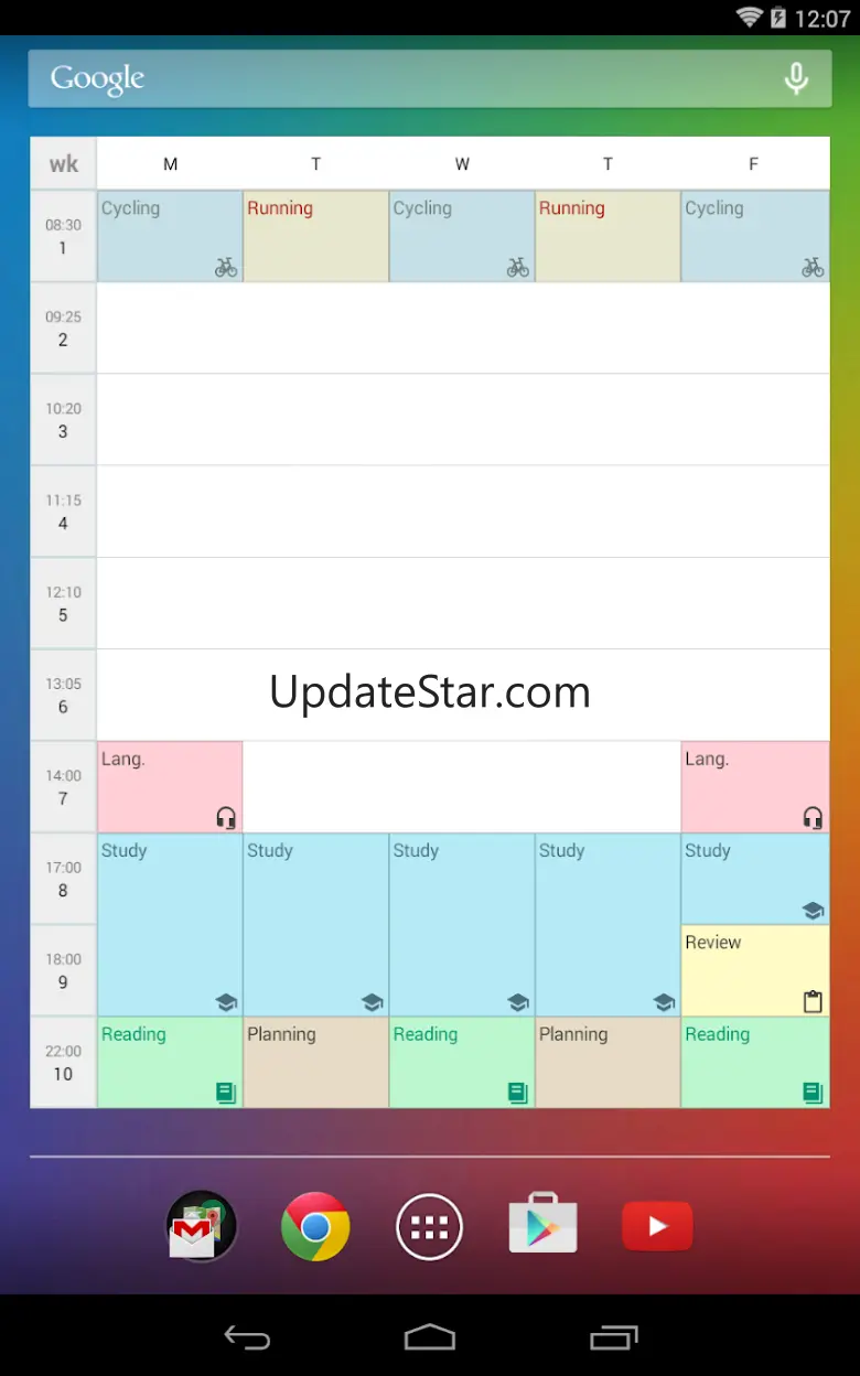 Timetable (Widget) 1.0.89