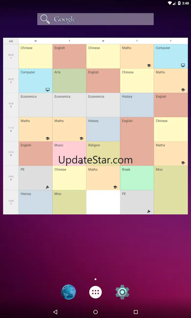 Timetable (Widget) 1.0.89