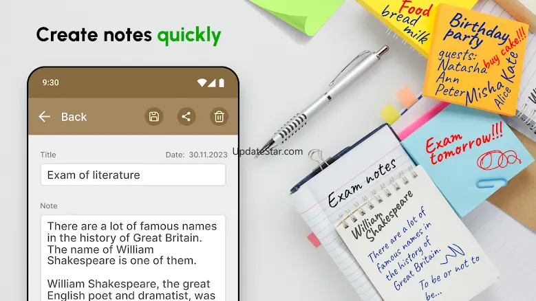 Notes・Writing Pad+Sticky Notes 8.12.1