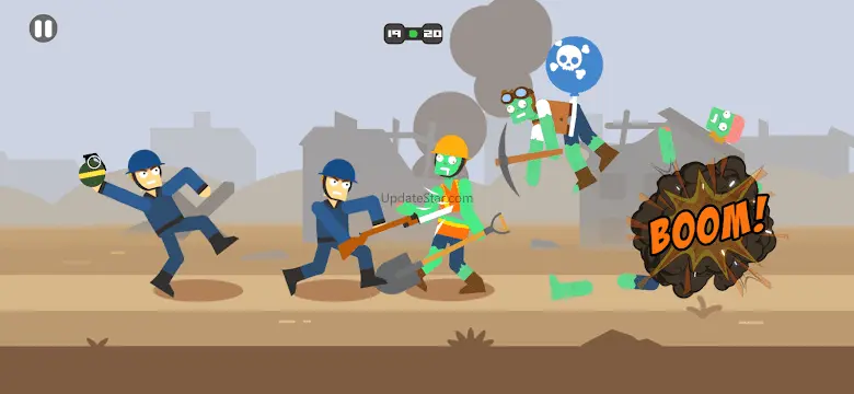 Humans scuffle-Original War 1.6.8