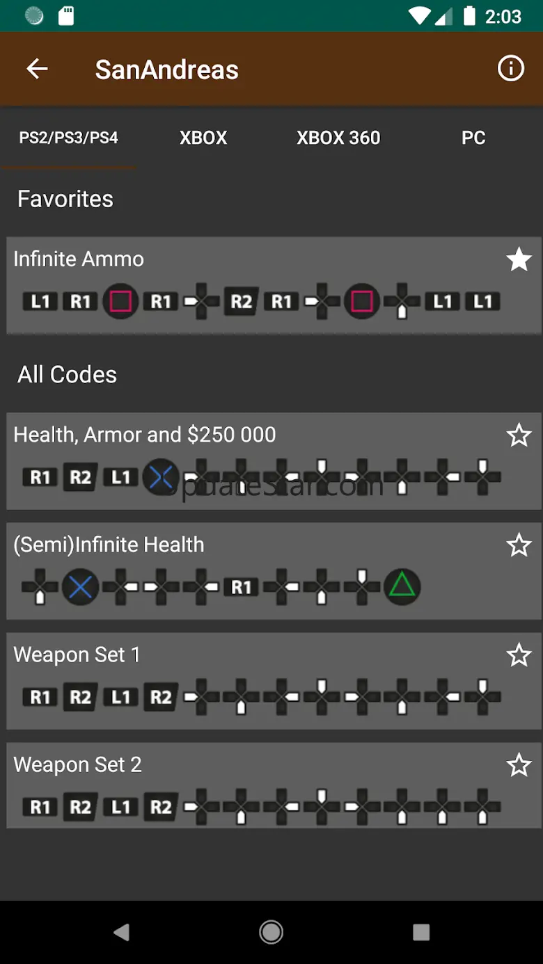 Cheat Codes for Games (Console 5