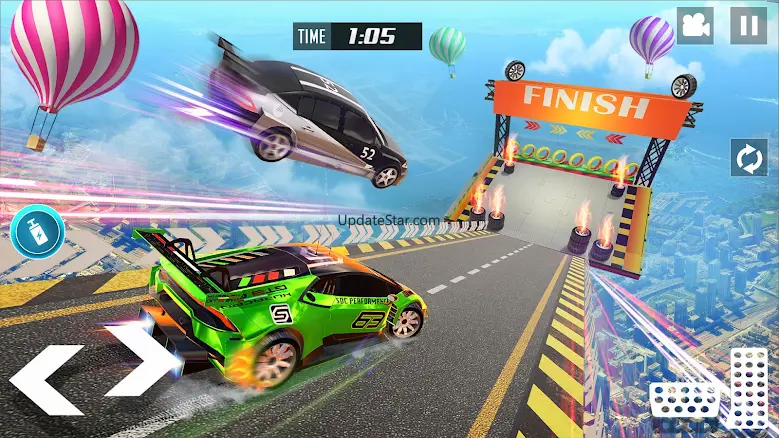 GT Car Stunt Race: Mega Ramps 8.2