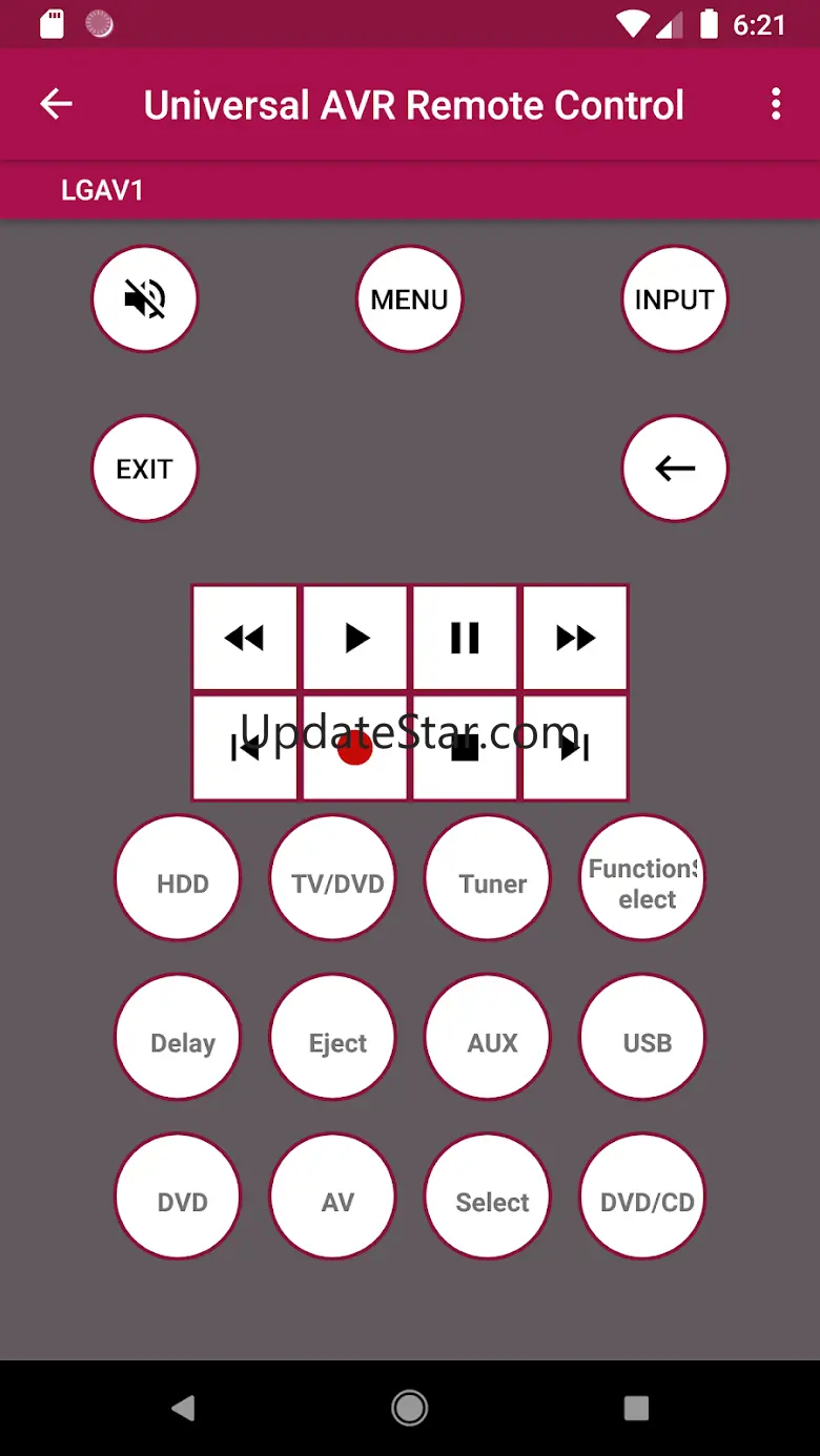 Universal AVR Remote Control 1.1.12