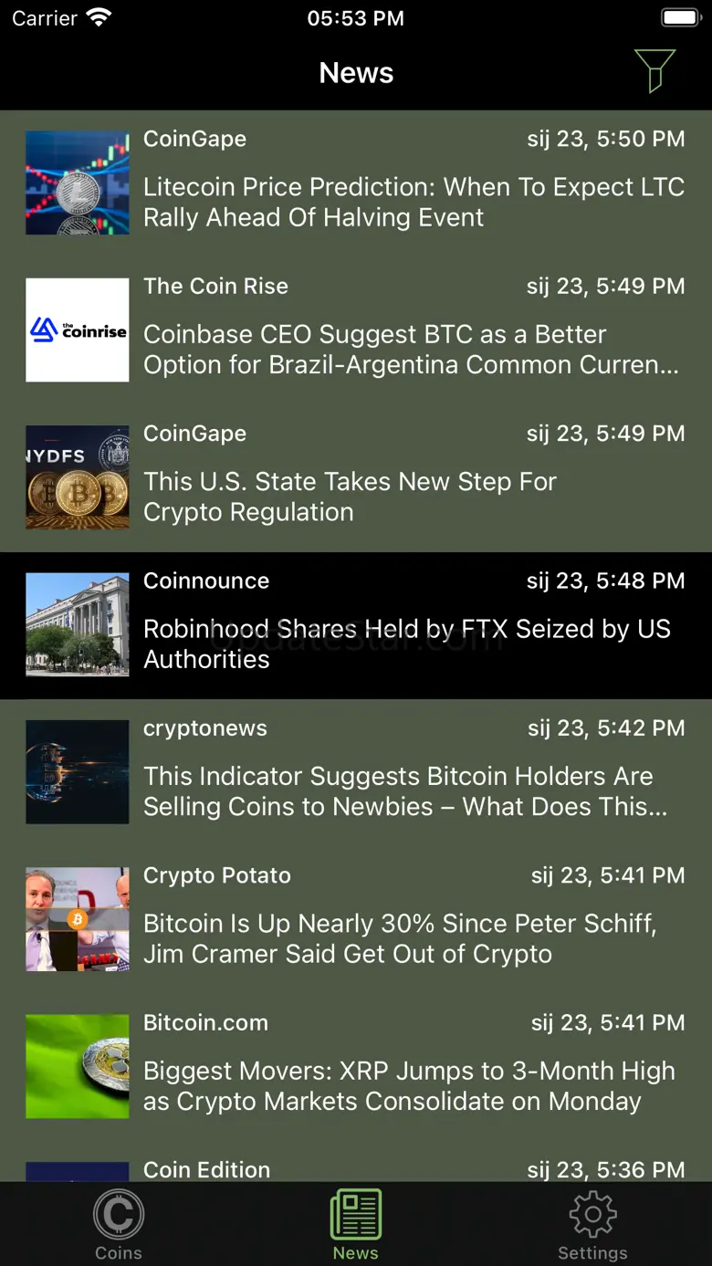 Crypto Price: Prices & alerts 1.2.0