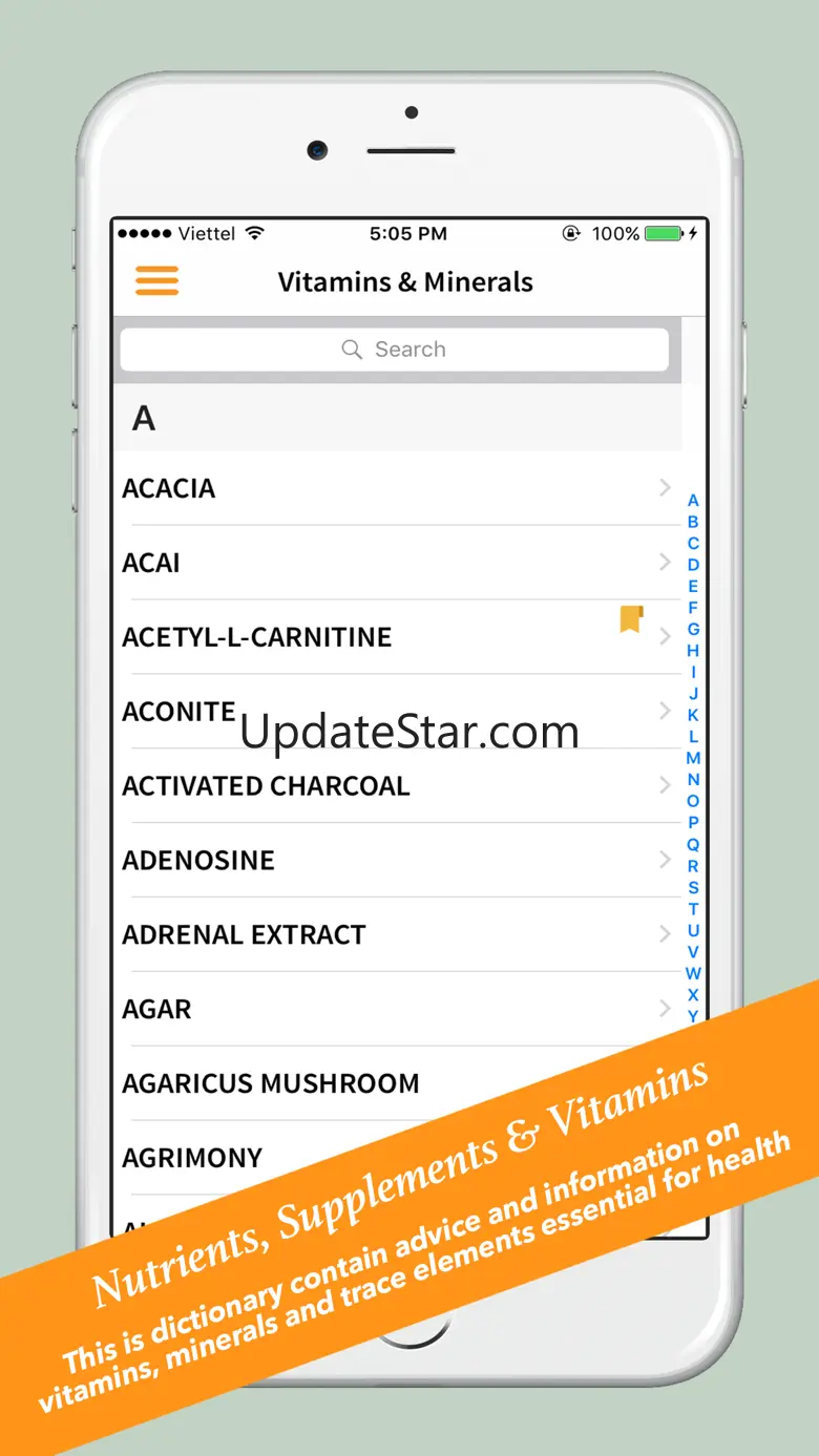 Vitamins & Minerals 1.0.0