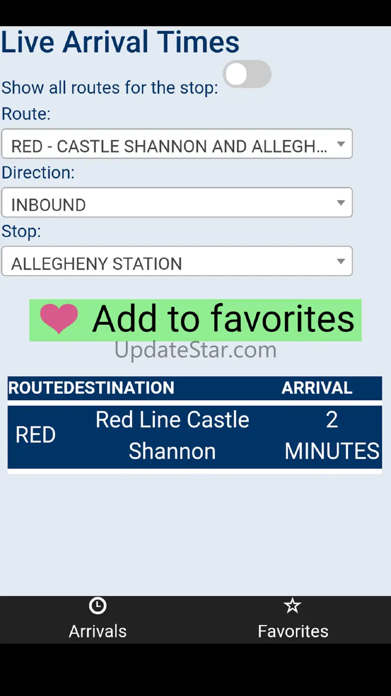 Port Authority PGH Bus Tracker 2.1