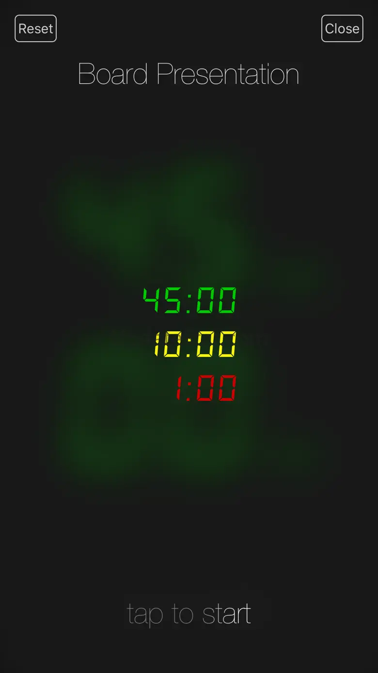 Presentation Clock 2.0.1