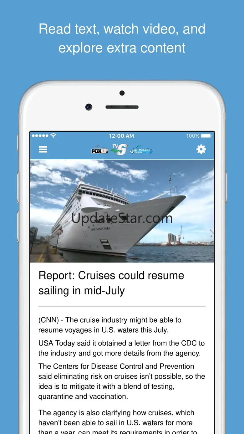 TV6 & FOX Up - WLUC News 8.0.14