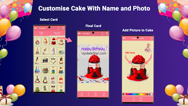 Birthday Cake Photo Card Maker 3.5.1