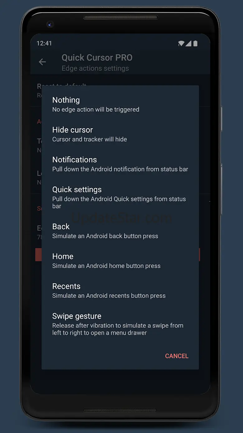 Quick Cursor: One-Handed mode 2.0.1