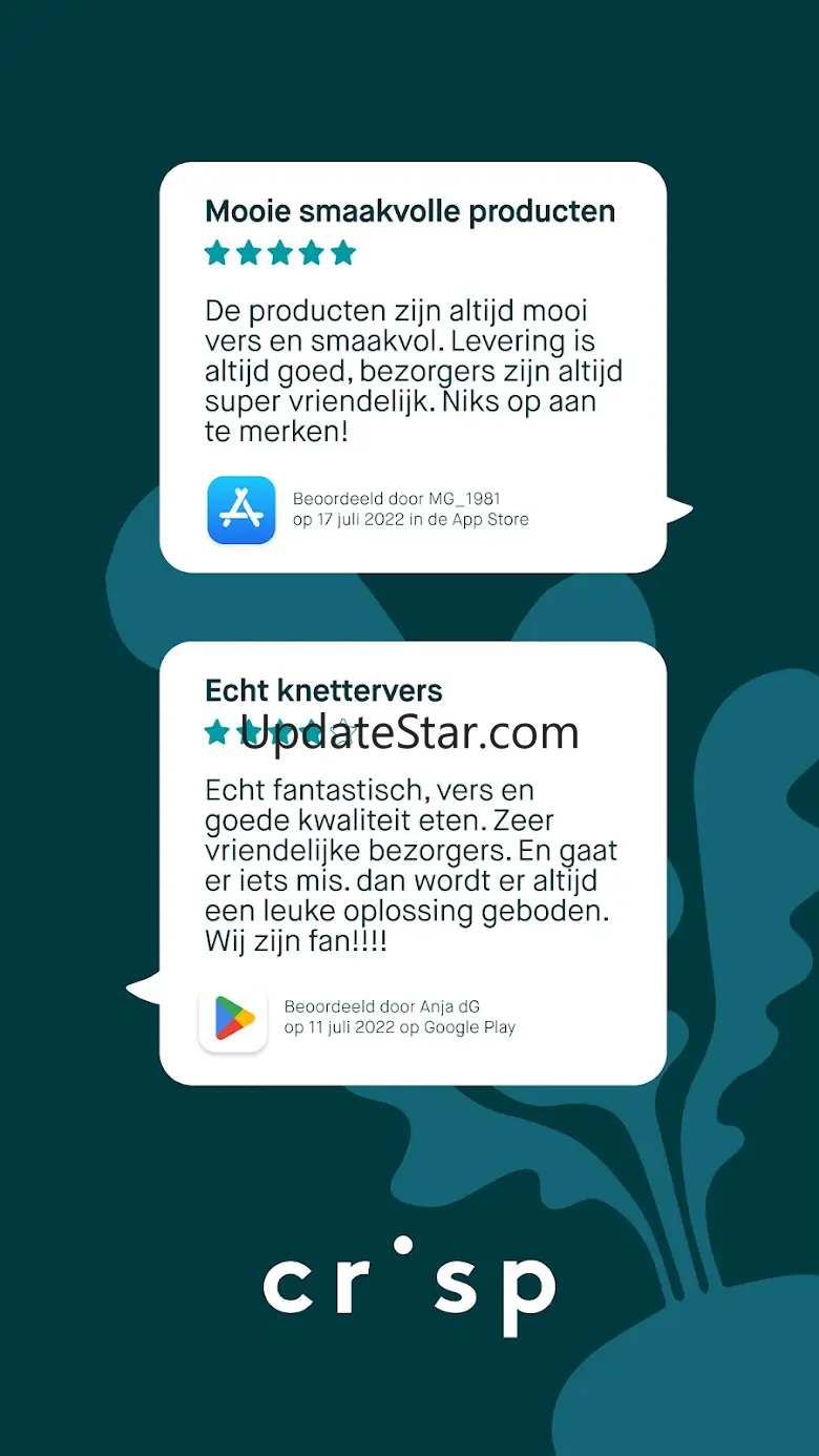 Crisp - online supermarkt 2.110