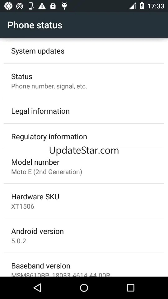 Upgrade Assistant for Android 1.7