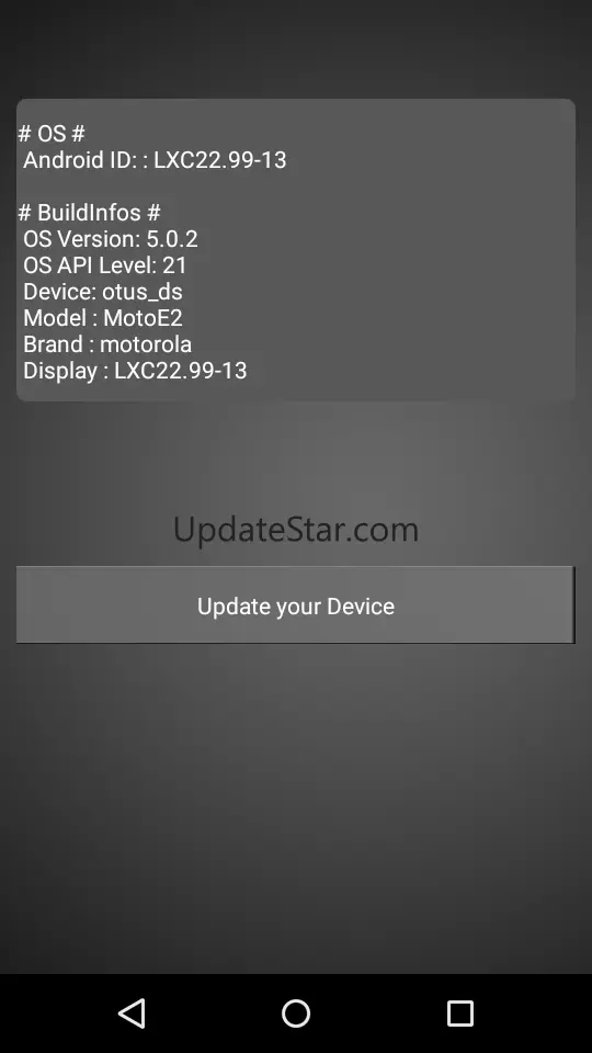 Upgrade Assistant for Android 1.7