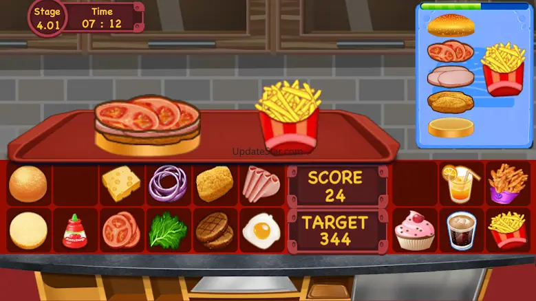 Fast Food Burger :Cooking Game 1.0.11