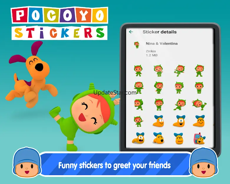 Pocoyo Stickers: Stickers for  3.0