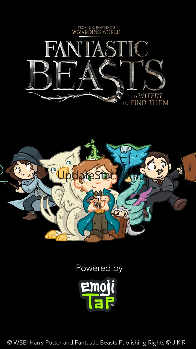 FANTASTIC BEASTS AND WHERE TO FIND THEM STICKERS 1.1