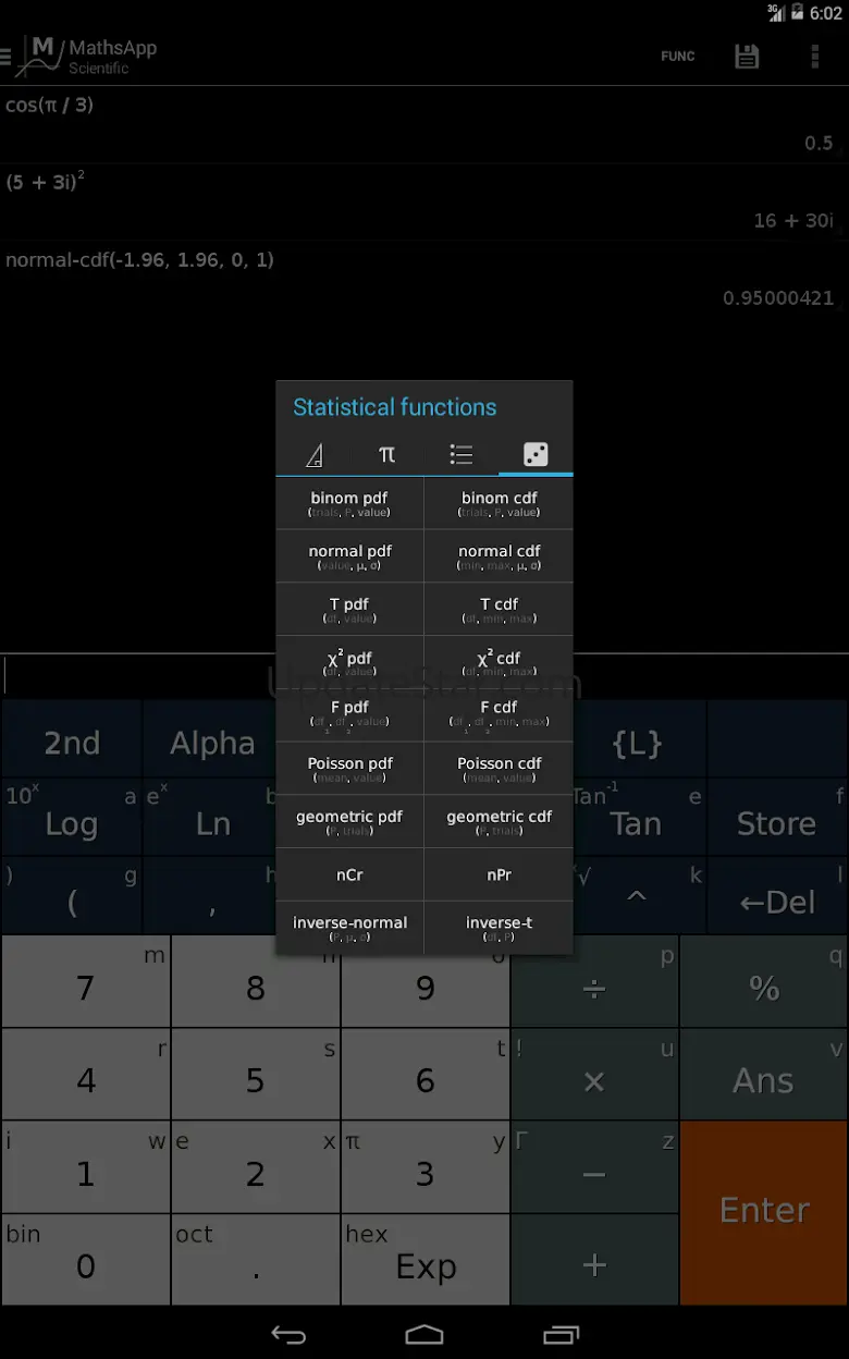 MathsApp Scientific Calculator 1.3.8
