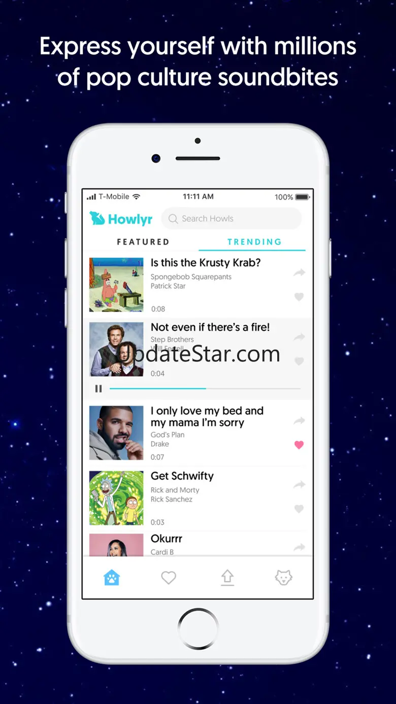 Howlyr: Audio Messaging, Memes 1.0.5