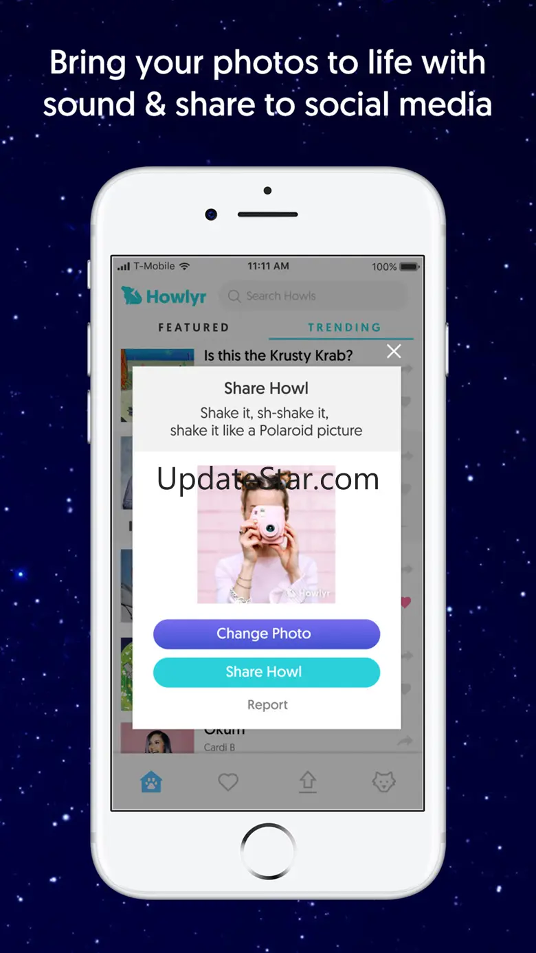 Howlyr: Audio Messaging, Memes 1.0.5