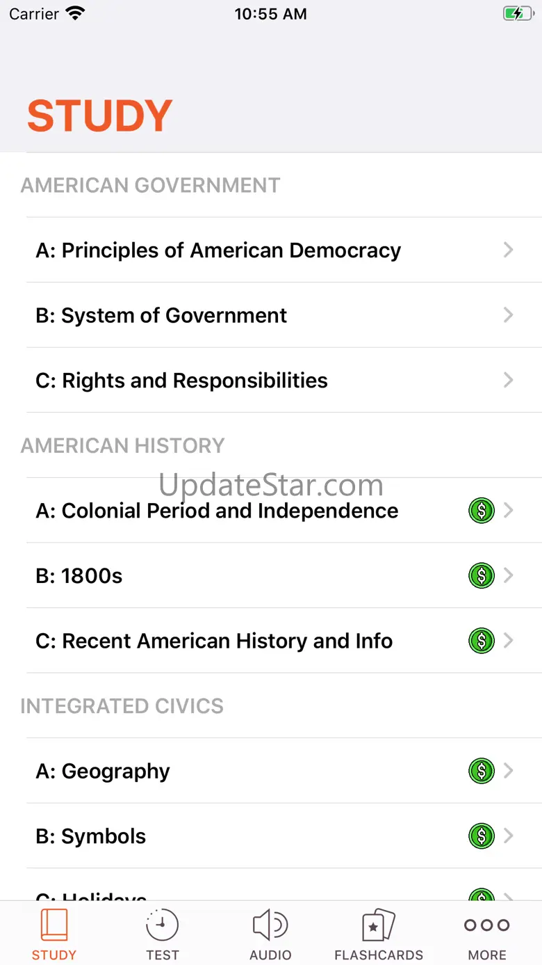 USA Citizen Test 1.6