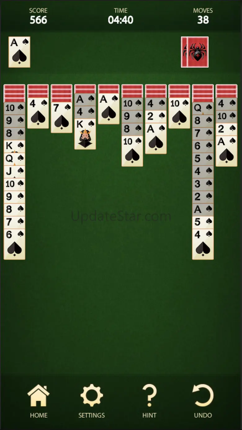 Spider Solitaire! Card Game 4.0