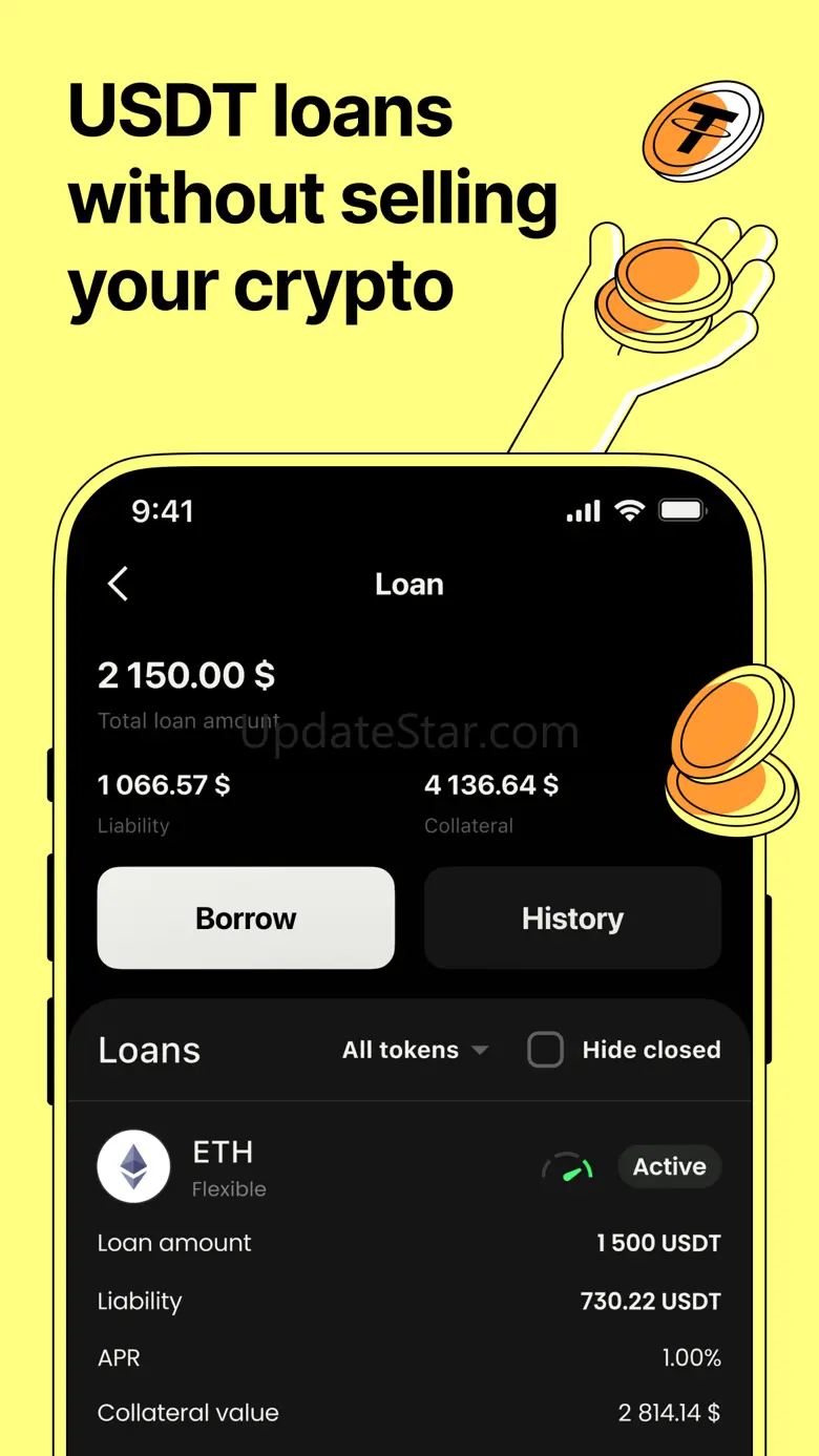 Crypto wallet – Bitcoin & USDT 1.5.9