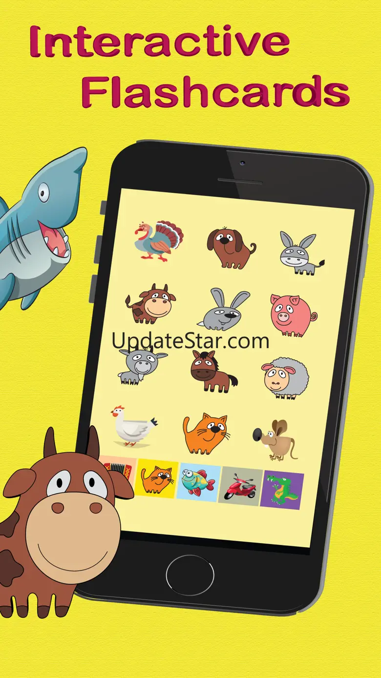 Animal Sounds: Flashcards for kids and toddlers 3