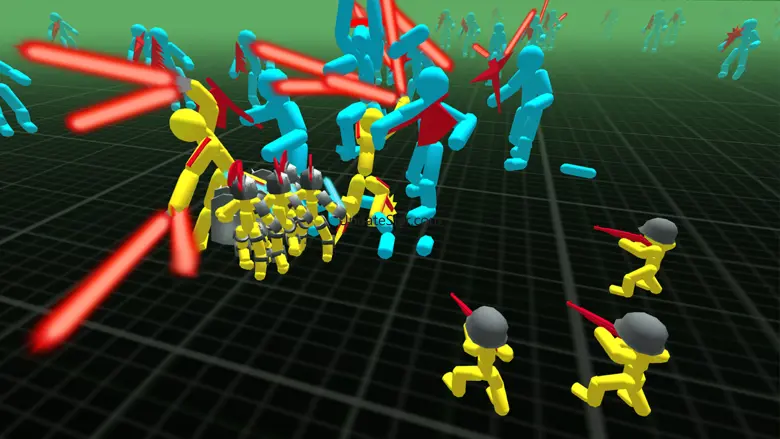 Stickman Neon Battle Simulator 1.06