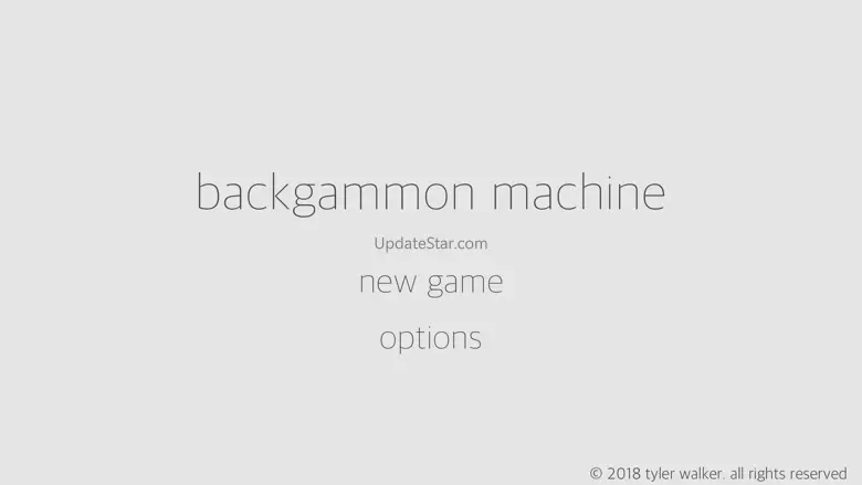 Backgammon Machine 1.0.2