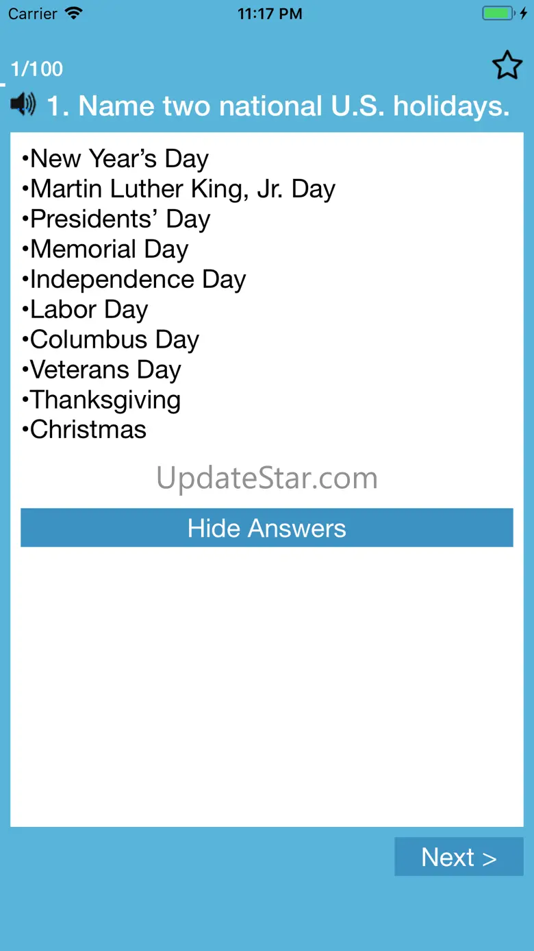US Citizenship Test - PRO 1.08