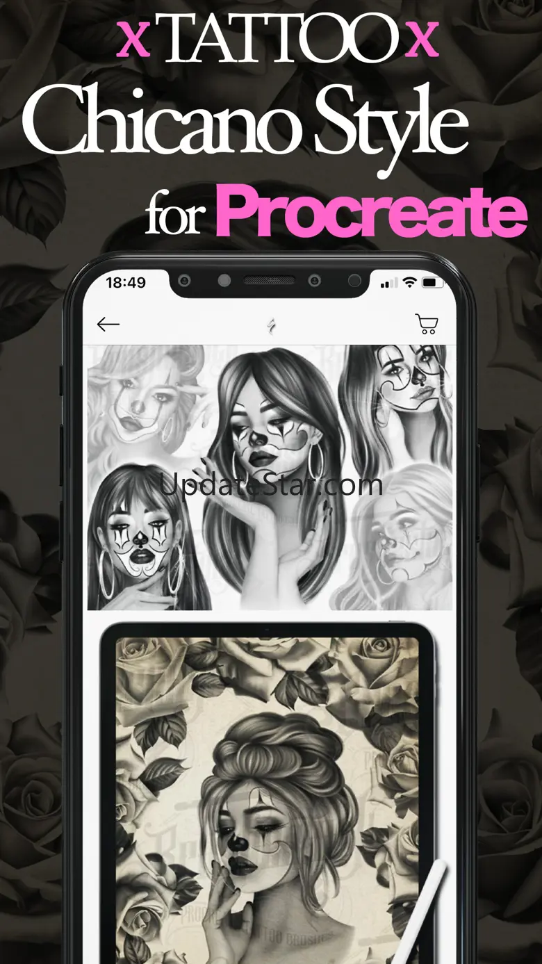 Brushestock : Procreate Tattoo 1.7