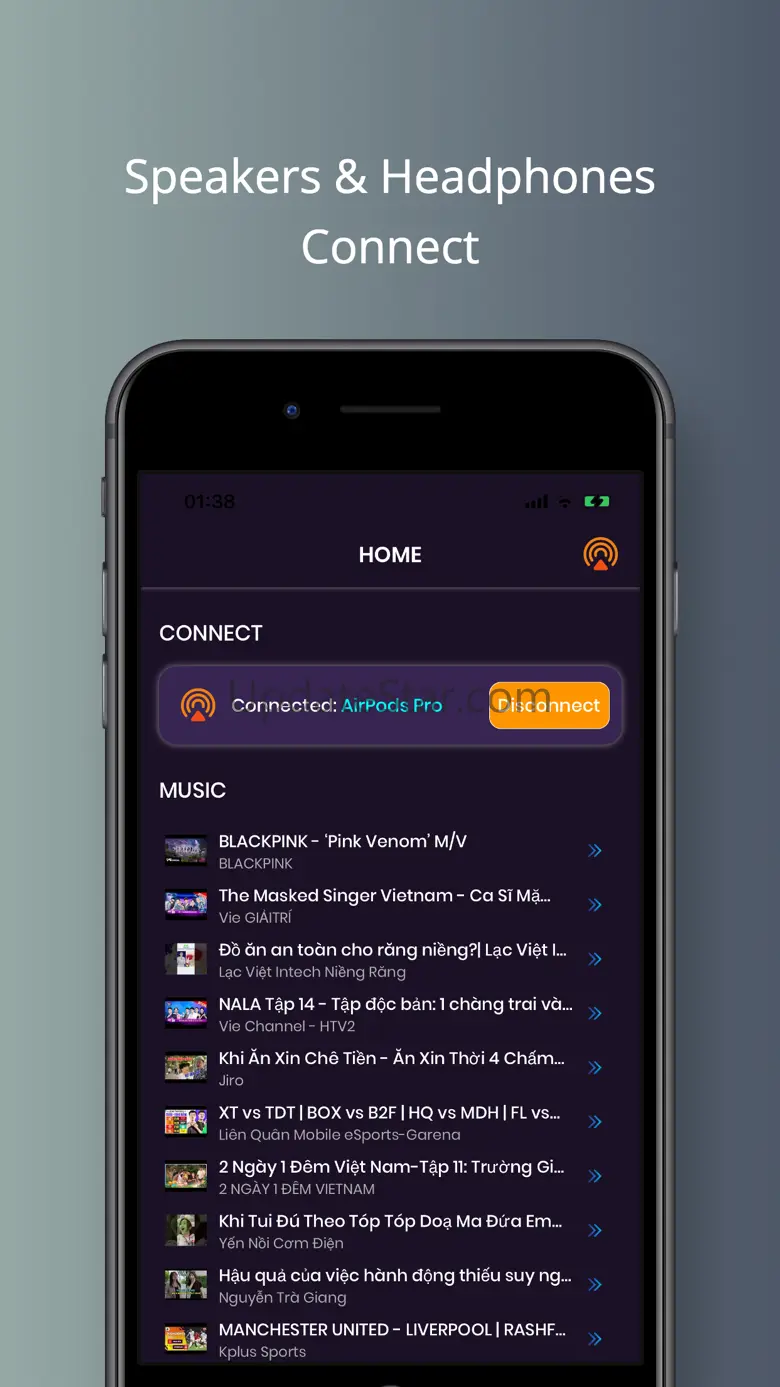 Connect Speaker & Headphone 1.2