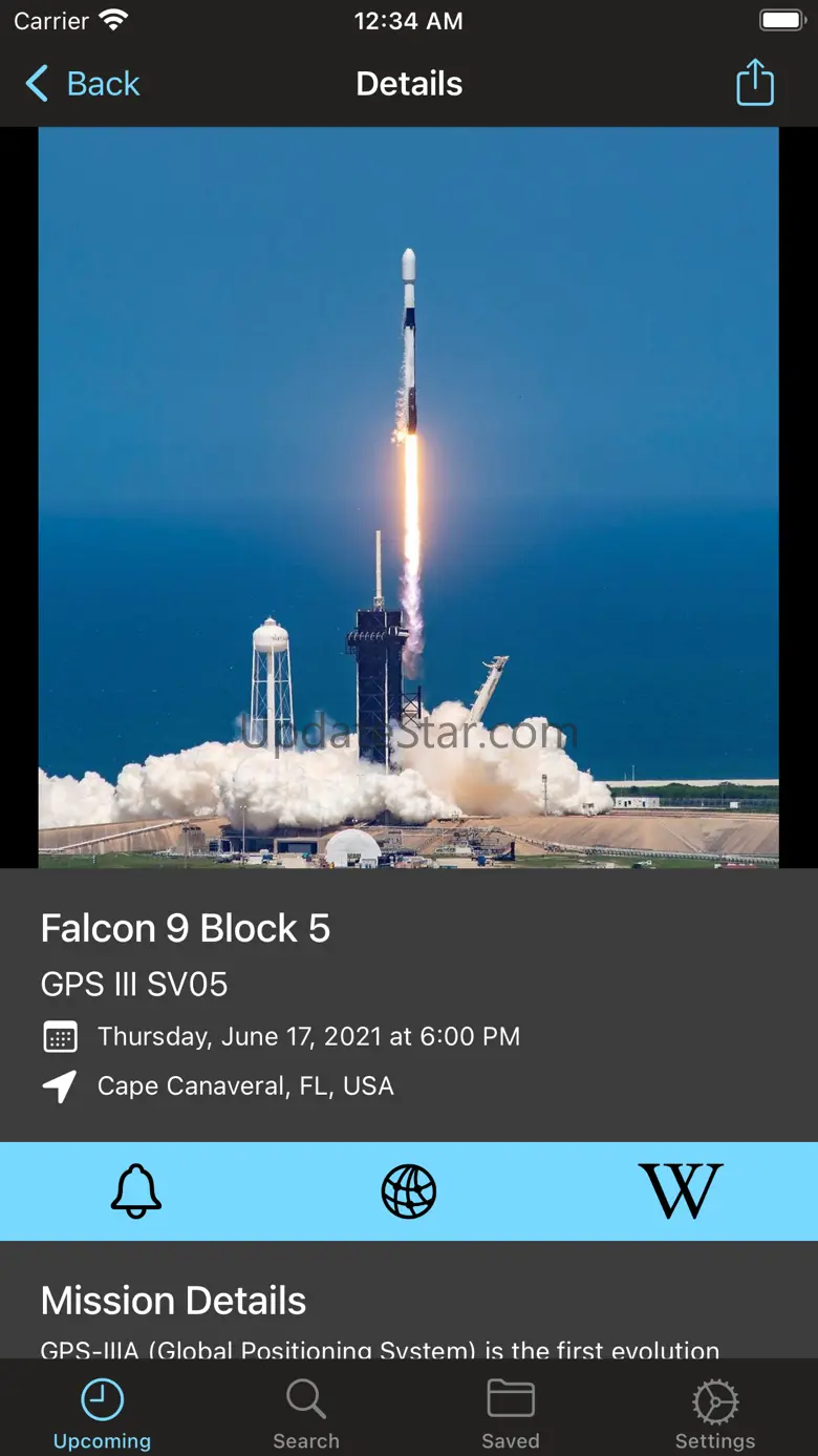 Liftoff: Launch Schedule 2021.1.1