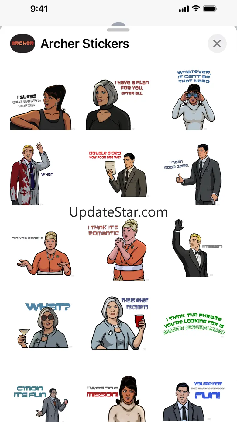 Archer Stickers 3.5.1
