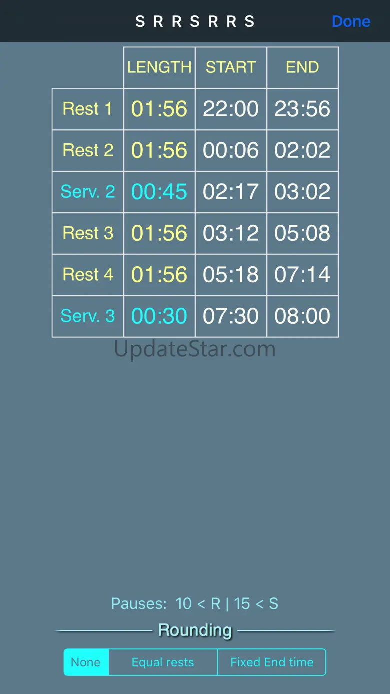 Crew Rest 6.1.1
