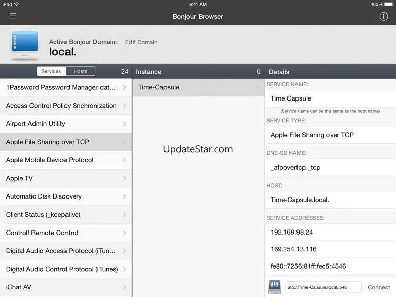 iNet for iPad Network Scanner 3.7.1