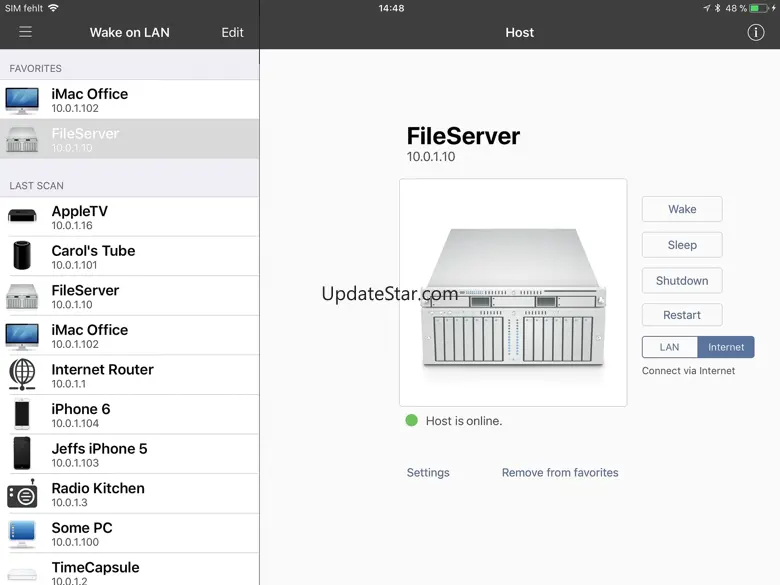 iNet for iPad Network Scanner 3.7.1
