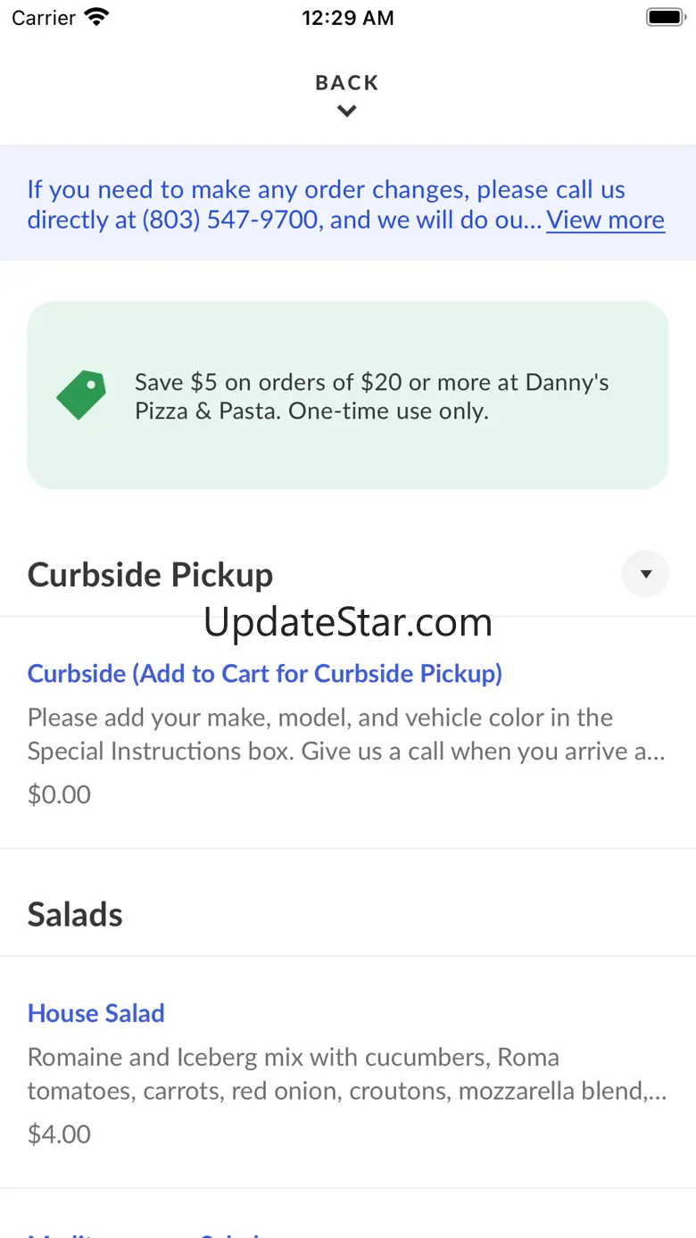 Danny's Pizza & Pasta 3.24.2