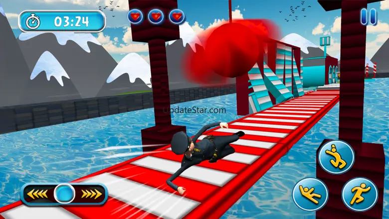 Water Obstacle Course Runner 1.0